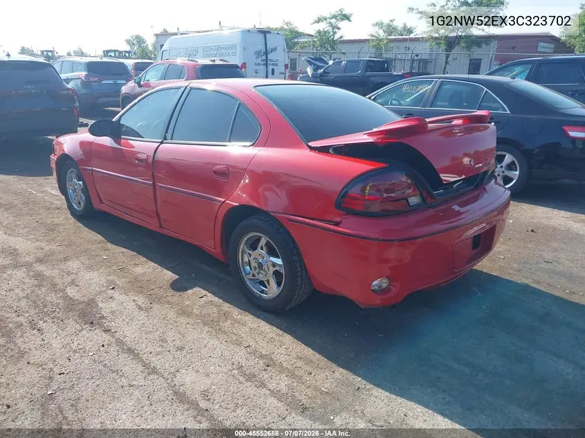 2003 Pontiac Grand Am Gt VIN: 1G2NW52EX3C323702 Lot: 45552688