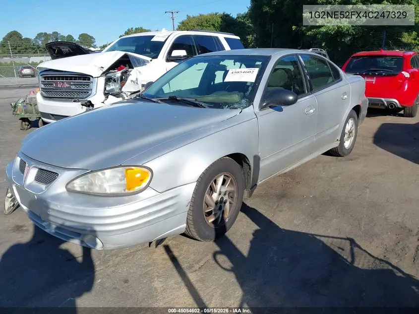 2004 Pontiac Grand Am Se VIN: 1G2NE52FX4C247329 Lot: 45054602