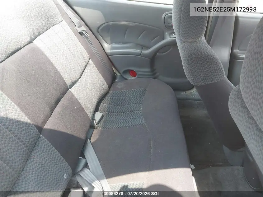 2005 Pontiac Grand Am Se VIN: 1G2NE52E25M172998 Lot: 30086278