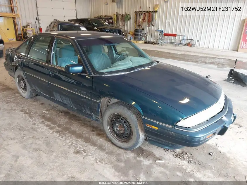 1996 Pontiac Grand Prix Se VIN: 1G2WJ52M2TF231752 Lot: 45467087