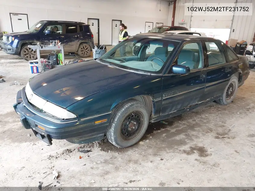 1996 Pontiac Grand Prix Se VIN: 1G2WJ52M2TF231752 Lot: 45467087