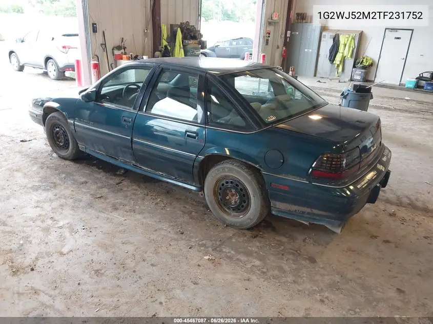 1996 Pontiac Grand Prix Se VIN: 1G2WJ52M2TF231752 Lot: 45467087