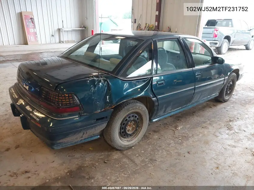 1996 Pontiac Grand Prix Se VIN: 1G2WJ52M2TF231752 Lot: 45467087