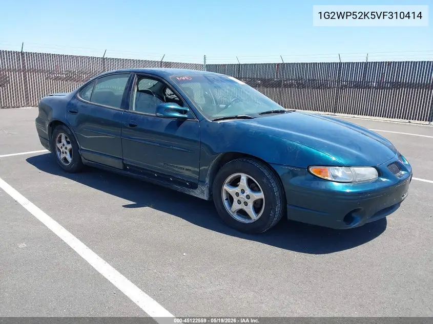 1997 Pontiac Grand Prix Gt VIN: 1G2WP52K5VF310414 Lot: 45122559
