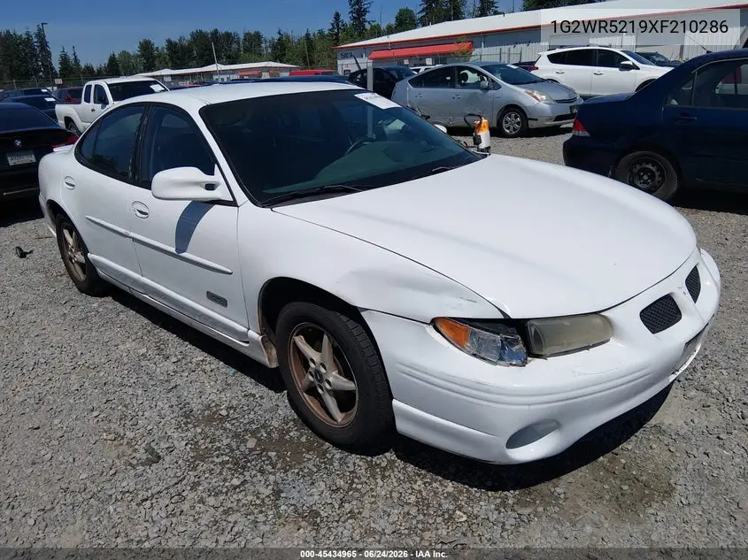1999 Pontiac Grand Prix Gtp VIN: 1G2WR5219XF210286 Lot: 45434965
