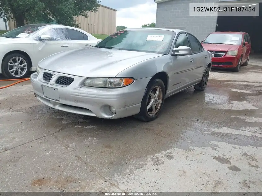 2001 Pontiac Grand Prix Se VIN: 1G2WK52J31F187454 Lot: 45428518