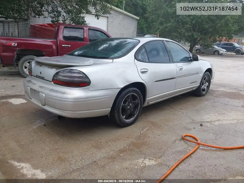 2001 Pontiac Grand Prix Se VIN: 1G2WK52J31F187454 Lot: 45428518