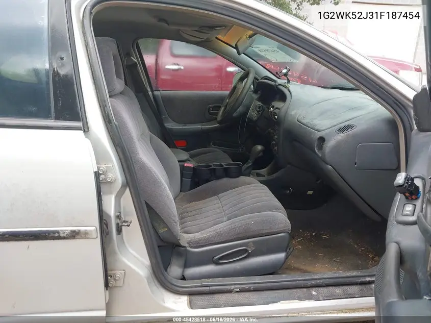 2001 Pontiac Grand Prix Se VIN: 1G2WK52J31F187454 Lot: 45428518