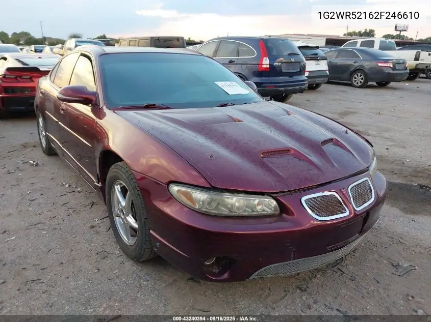 1G2WR52162F246610 2002 Pontiac Grand Prix Gtp
