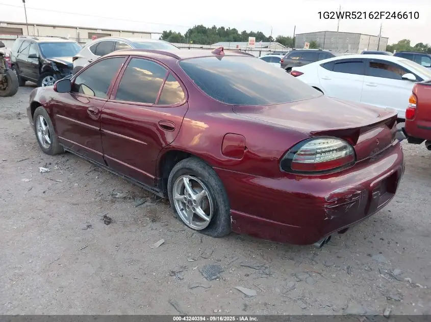 1G2WR52162F246610 2002 Pontiac Grand Prix Gtp