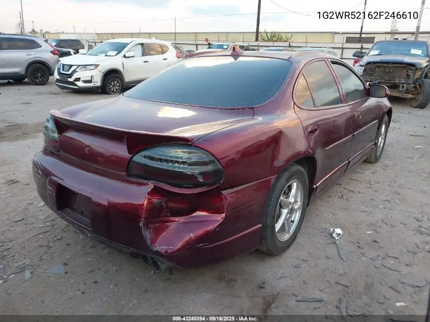 1G2WR52162F246610 2002 Pontiac Grand Prix Gtp