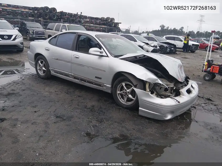 2002 Pontiac Grand Prix Gtp VIN: 1G2WR52172F268163 Lot: 44988874