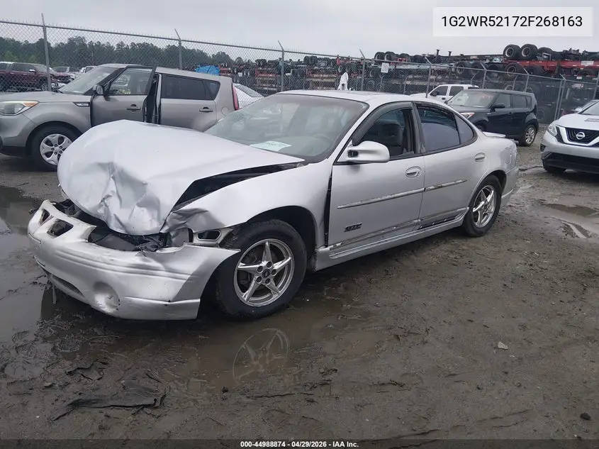 2002 Pontiac Grand Prix Gtp VIN: 1G2WR52172F268163 Lot: 44988874