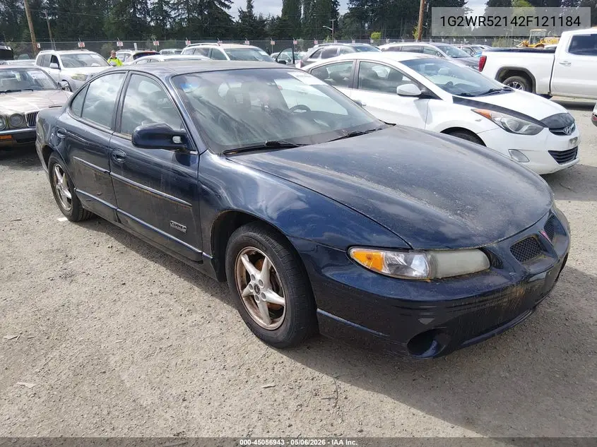 2002 Pontiac Grand Prix Gtp VIN: 1G2WR52142F121184 Lot: 45056943