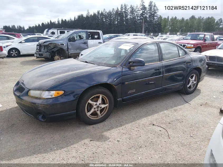 2002 Pontiac Grand Prix Gtp VIN: 1G2WR52142F121184 Lot: 45056943