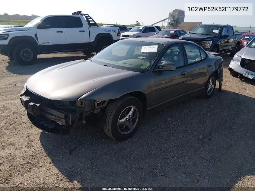 2002 Pontiac Grand Prix Gt VIN: 1G2WP52K52F179772 Lot: 45539298