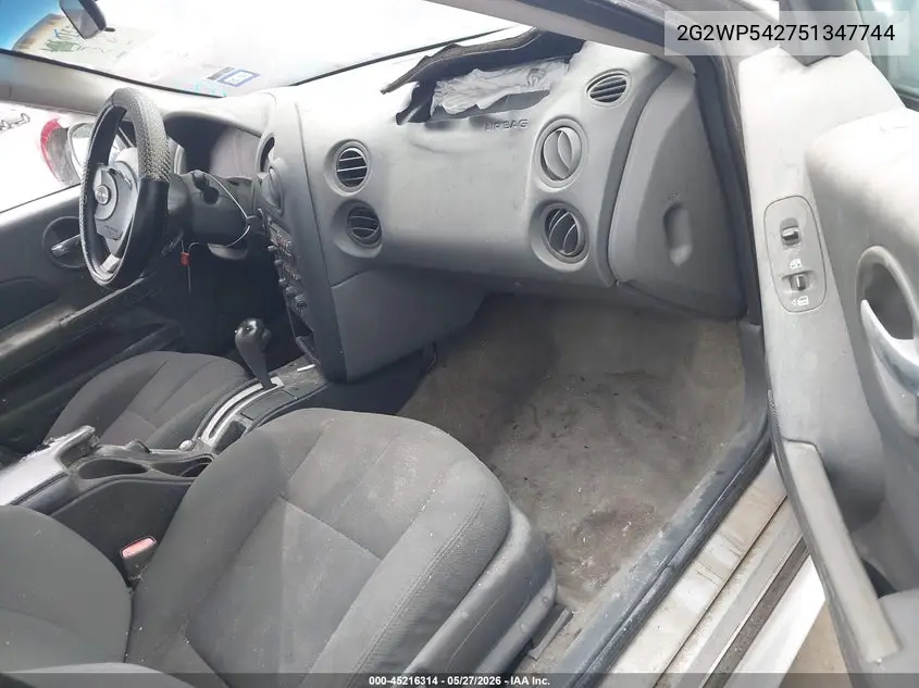 2G2WP542751347744 2005 Pontiac Grand Prix