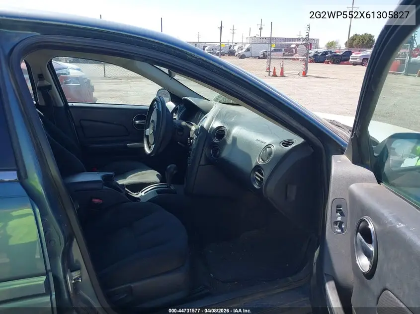 2006 Pontiac Grand Prix VIN: 2G2WP552X61305827 Lot: 44731577