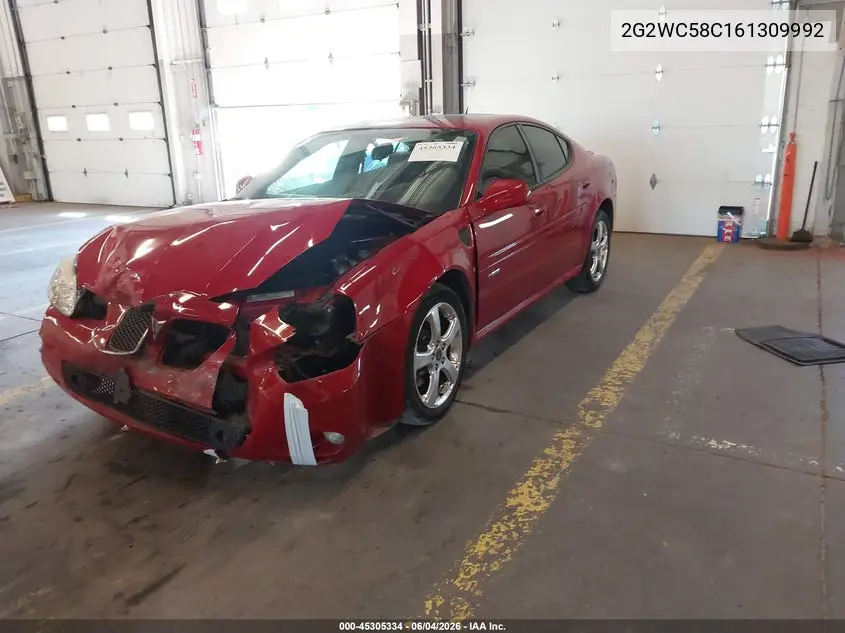 2006 Pontiac Grand Prix Gxp VIN: 2G2WC58C161309992 Lot: 45305334