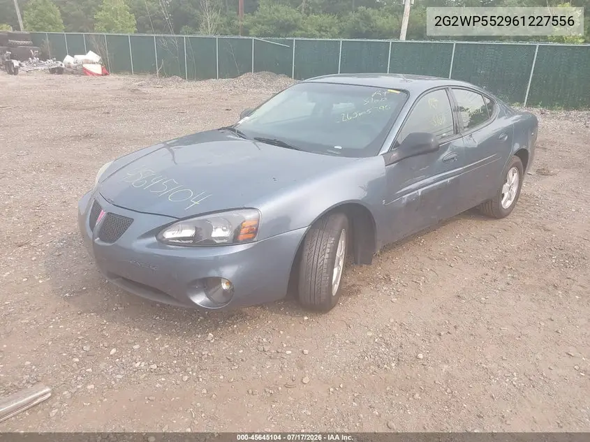 2006 Pontiac Grand Prix VIN: 2G2WP552961227556 Lot: 45645104