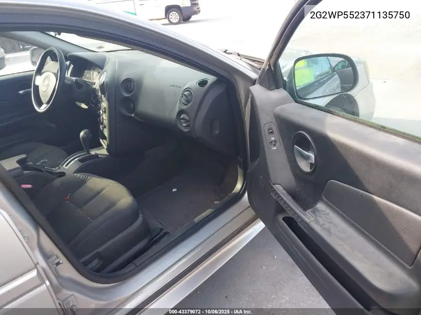 2G2WP552371135750 2007 Pontiac Grand Prix