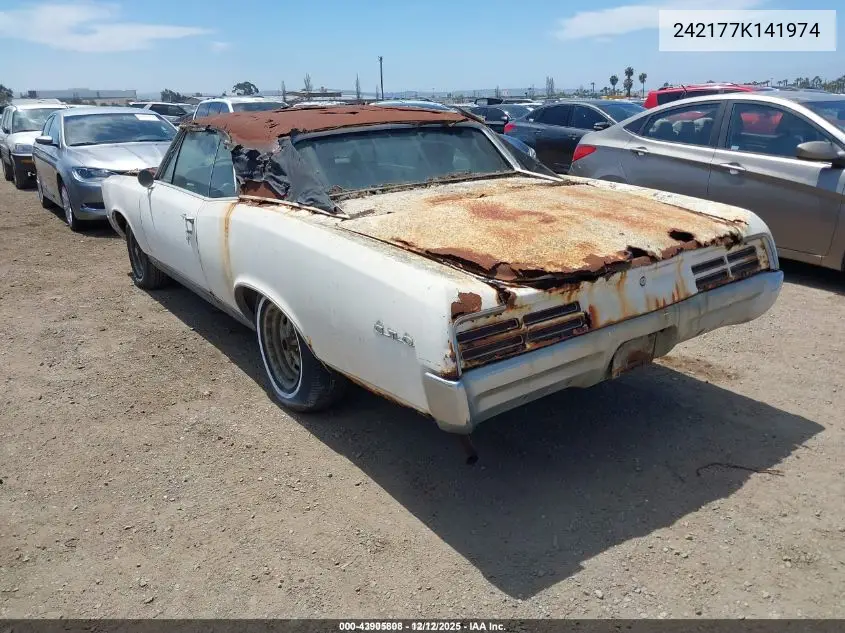1967 Pontiac Gto VIN: 242177K141974 Lot: 43905808