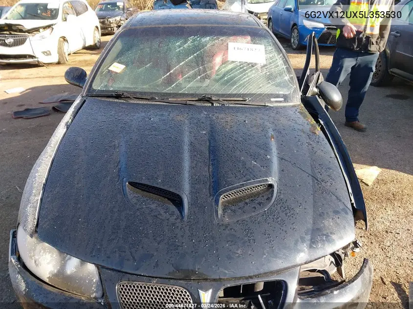 2005 Pontiac Gto VIN: 6G2VX12UX5L353530 Lot: 44671827