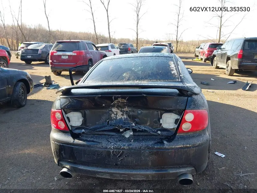 2005 Pontiac Gto VIN: 6G2VX12UX5L353530 Lot: 44671827