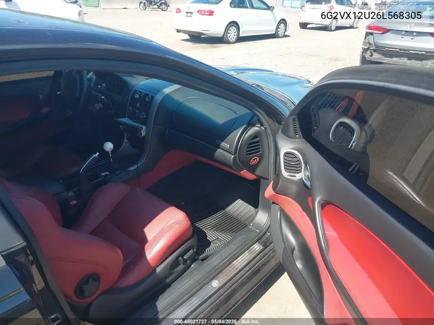 2006 Pontiac Gto VIN: 6G2VX12U26L568305 Lot: 45021727
