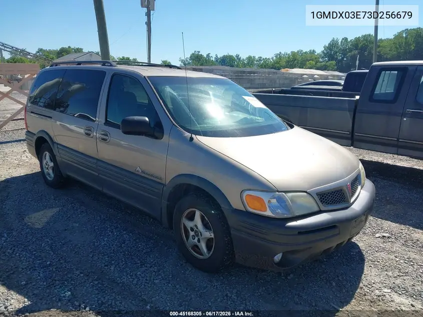 2003 Pontiac Montana M16 W/1Sa Pkg. VIN: 1GMDX03E73D256679 Lot: 45168305