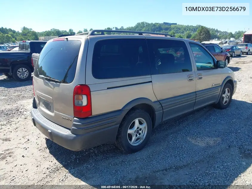 2003 Pontiac Montana M16 W/1Sa Pkg. VIN: 1GMDX03E73D256679 Lot: 45168305