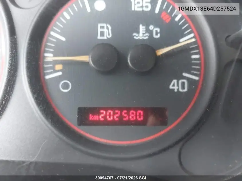 2004 Pontiac Montana Luxury VIN: 1GMDX13E64D257524 Lot: 30094767