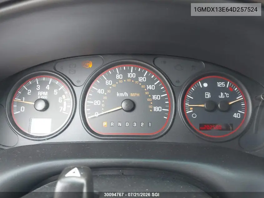 2004 Pontiac Montana Luxury VIN: 1GMDX13E64D257524 Lot: 30094767