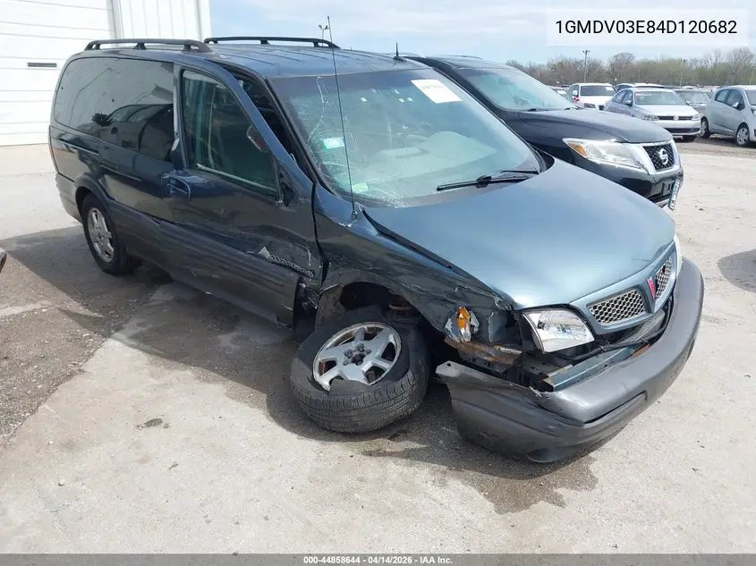 2004 Pontiac Montana T16 W/1Sx Pkg. VIN: 1GMDV03E84D120682 Lot: 44858644