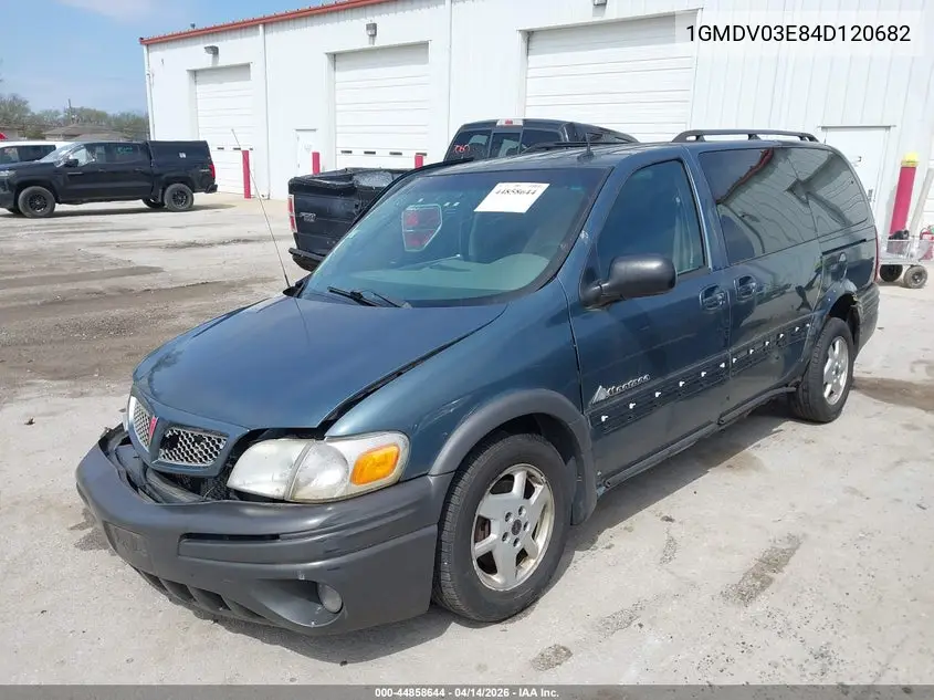 2004 Pontiac Montana T16 W/1Sx Pkg. VIN: 1GMDV03E84D120682 Lot: 44858644