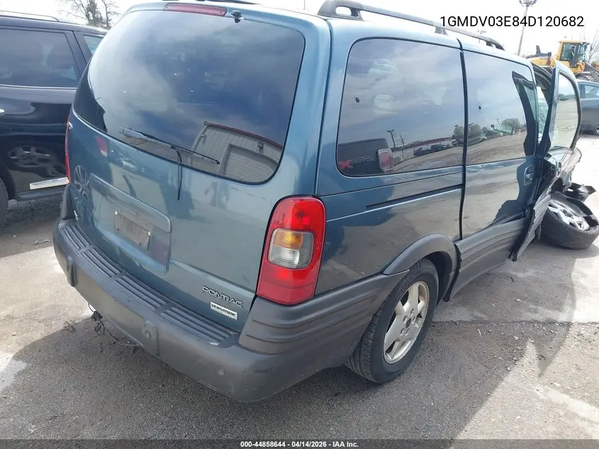 2004 Pontiac Montana T16 W/1Sx Pkg. VIN: 1GMDV03E84D120682 Lot: 44858644