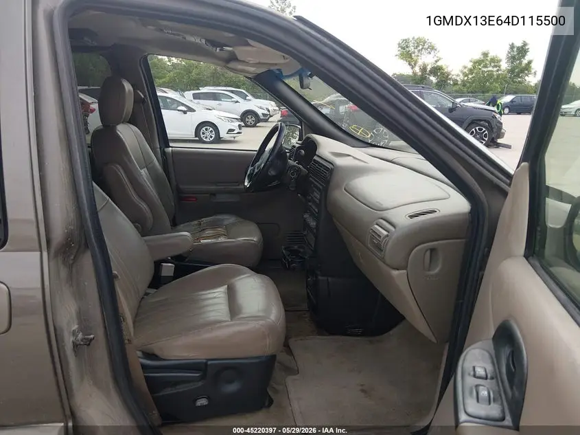 2004 Pontiac Montana M16 W/1Se Pkg. VIN: 1GMDX13E64D115500 Lot: 45220397