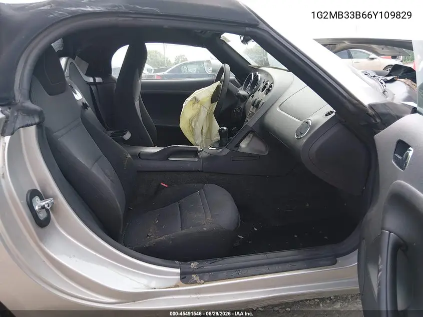 2006 Pontiac Solstice VIN: 1G2MB33B66Y109829 Lot: 45491546