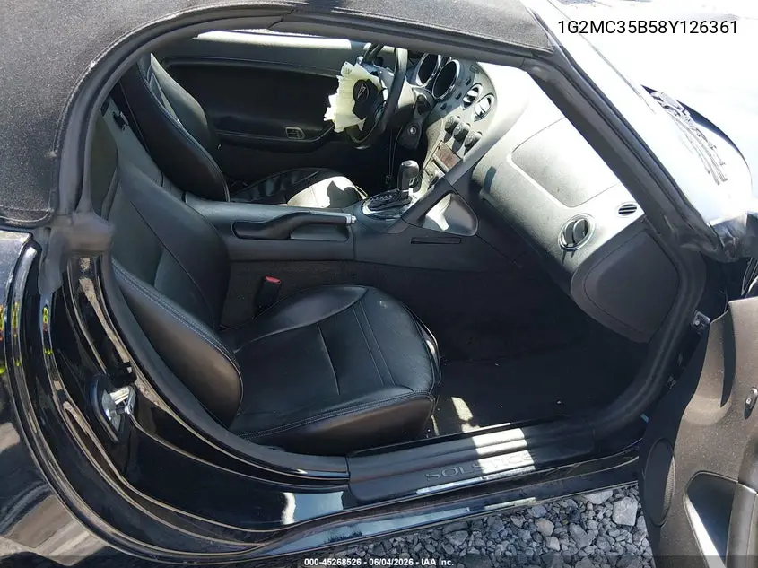 2008 Pontiac Solstice VIN: 1G2MC35B58Y126361 Lot: 45268526