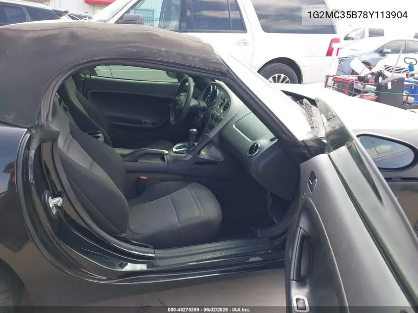 2008 Pontiac Solstice VIN: 1G2MC35B78Y113904 Lot: 45275259