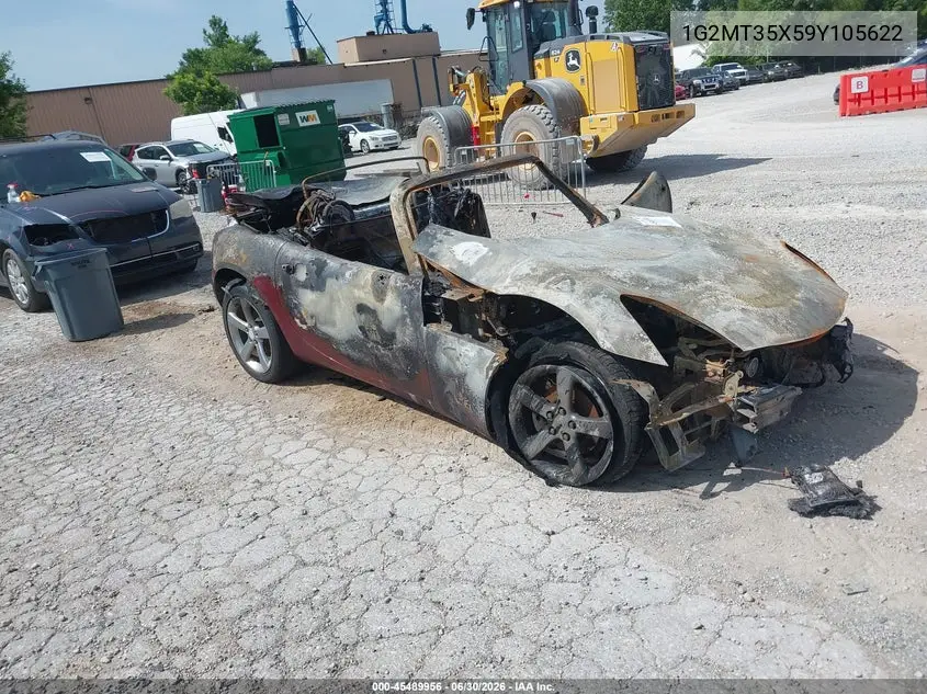 2009 Pontiac Solstice Gxp VIN: 1G2MT35X59Y105622 Lot: 45489956