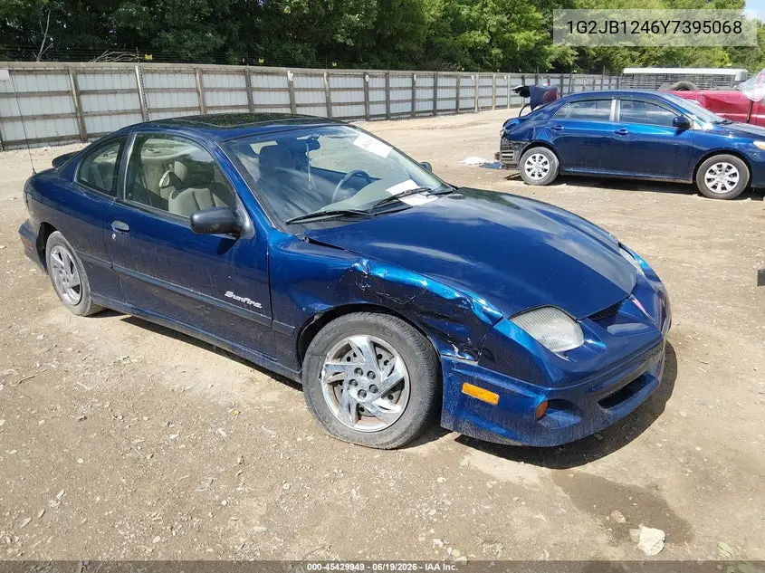 2000 Pontiac Sunfire Se VIN: 1G2JB1246Y7395068 Lot: 45429949