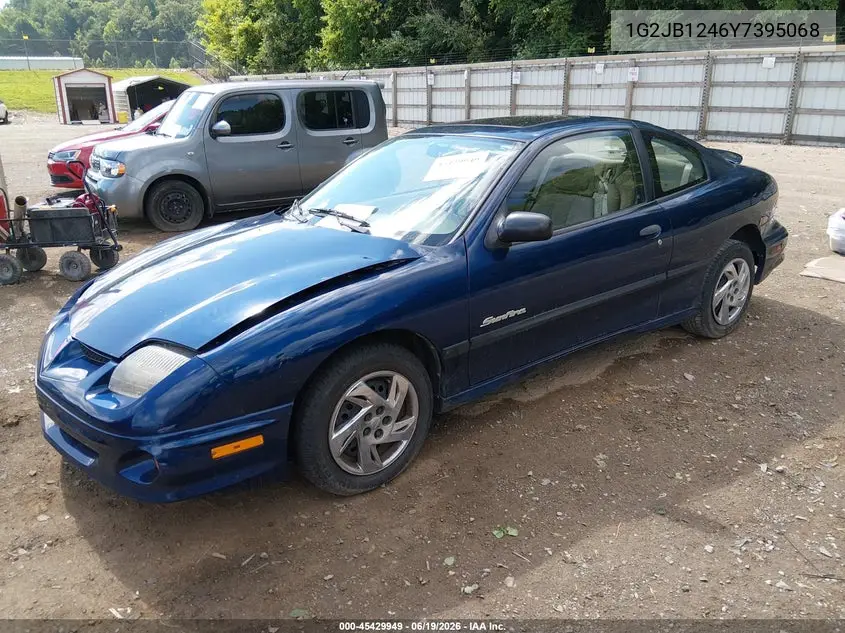 2000 Pontiac Sunfire Se VIN: 1G2JB1246Y7395068 Lot: 45429949