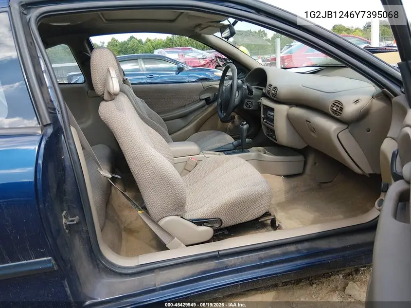 2000 Pontiac Sunfire Se VIN: 1G2JB1246Y7395068 Lot: 45429949
