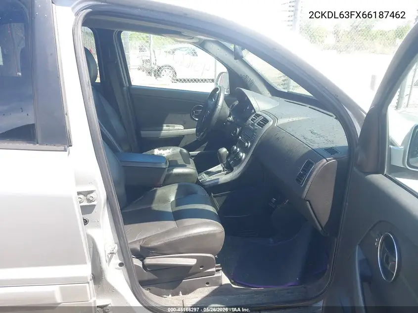 2006 Pontiac Torrent VIN: 2CKDL63FX66187462 Lot: 45166297