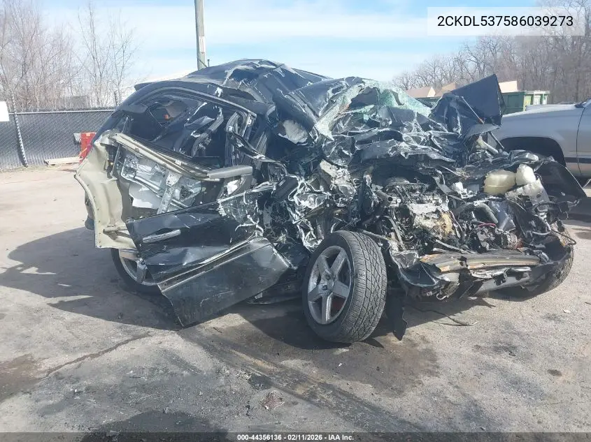 2008 Pontiac Torrent Gxp VIN: 2CKDL537586039273 Lot: 44356136