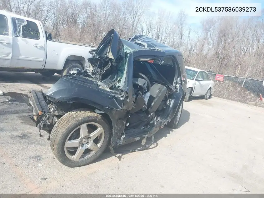 2008 Pontiac Torrent Gxp VIN: 2CKDL537586039273 Lot: 44356136