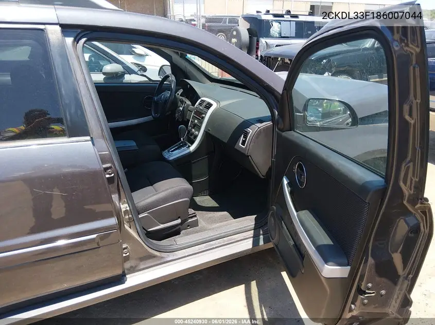 2008 Pontiac Torrent VIN: 2CKDL33F186007044 Lot: 45240930