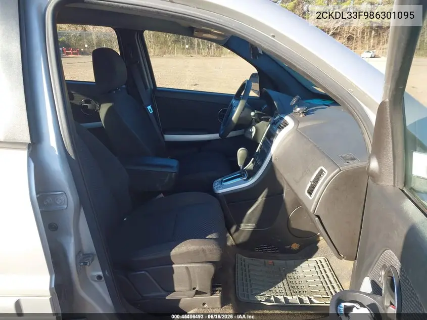 2008 Pontiac Torrent VIN: 2CKDL33F986301095 Lot: 45406493