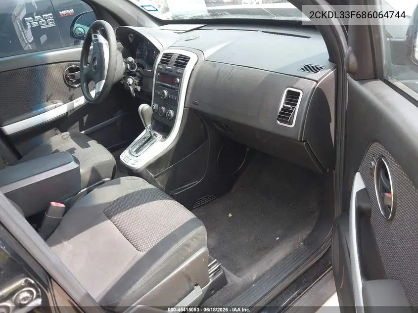2008 Pontiac Torrent VIN: 2CKDL33F686064744 Lot: 45415053